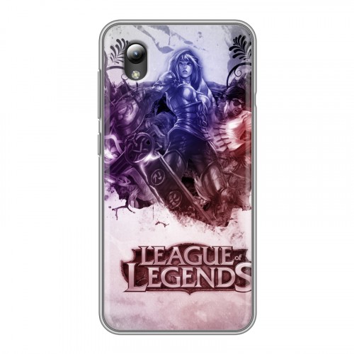 Дизайнерский силиконовый чехол для ZTE Blade A3 (2019) League of Legends