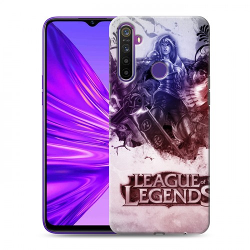 Дизайнерский силиконовый чехол для Realme 5 League of Legends