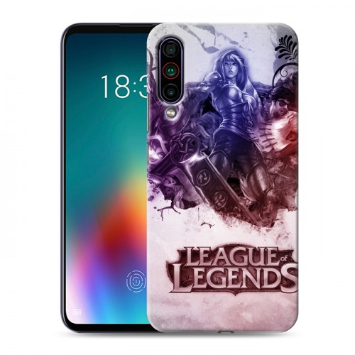 Дизайнерский силиконовый чехол для Meizu 16T League of Legends