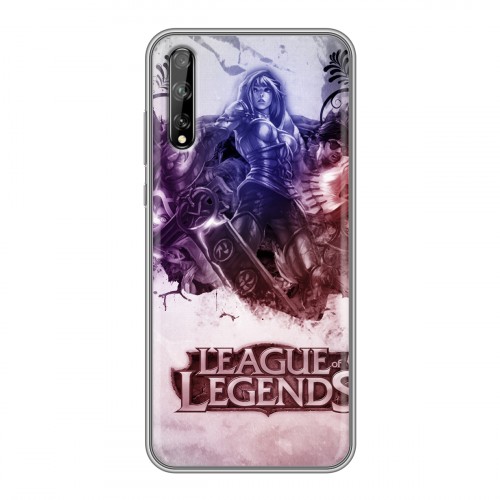 Дизайнерский силиконовый чехол для Huawei Y8p League of Legends