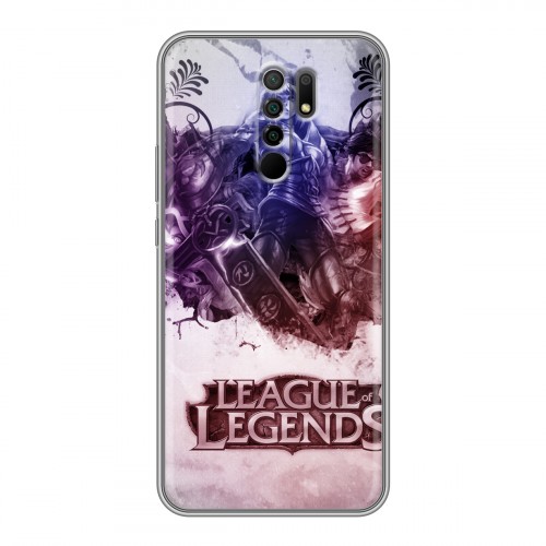 Дизайнерский силиконовый чехол для Xiaomi RedMi 9 League of Legends