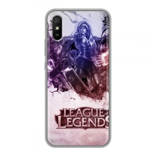 Дизайнерский силиконовый чехол для Xiaomi RedMi 9A League of Legends