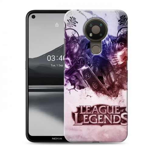 Дизайнерский силиконовый чехол для Nokia 3.4 League of Legends