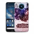 Дизайнерский силиконовый чехол для Nokia 8.3 League of Legends