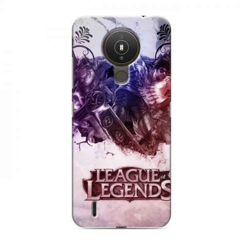 Дизайнерский силиконовый чехол для Nokia 1.4 League of Legends