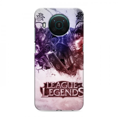 Дизайнерский пластиковый чехол для Nokia X10 League of Legends