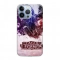 Дизайнерский силиконовый чехол для Iphone 13 Pro League of Legends