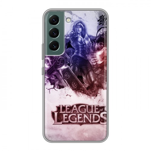 Дизайнерский силиконовый чехол для Samsung Galaxy S22 League of Legends