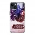 Дизайнерский пластиковый чехол для Iphone 14 League of Legends