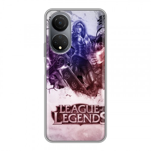 Дизайнерский силиконовый чехол для Huawei Honor X7 League of Legends