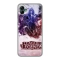 Дизайнерский силиконовый чехол для Samsung Galaxy A04 League of Legends