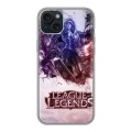 Дизайнерский силиконовый чехол для Iphone 15 Plus League of Legends