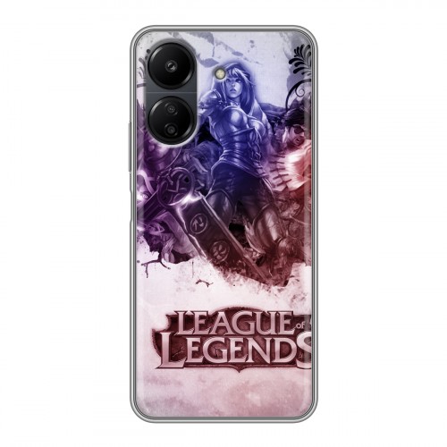 Дизайнерский силиконовый чехол для Xiaomi Poco C65 League of Legends