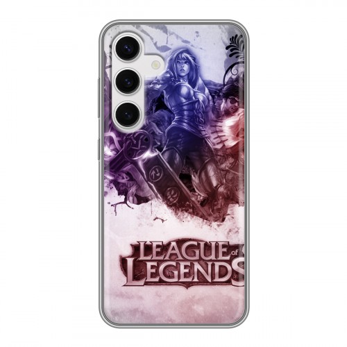 Дизайнерский силиконовый чехол для Samsung Galaxy S24 League of Legends