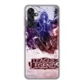 Дизайнерский силиконовый чехол для Samsung Galaxy M55 League of Legends