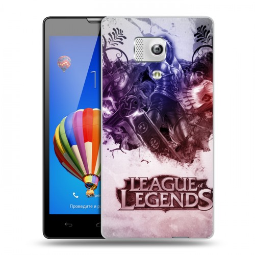 Дизайнерский пластиковый чехол для Huawei Honor 3 League of Legends