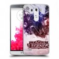 Дизайнерский пластиковый чехол для LG G3 (Dual-LTE) League of Legends