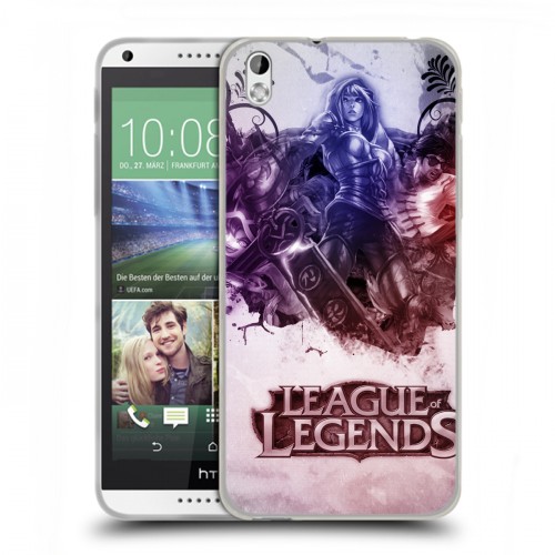 Дизайнерский пластиковый чехол для HTC Desire 816 League of Legends