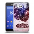 Дизайнерский пластиковый чехол для Sony Xperia E4g League of Legends