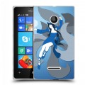 Дизайнерский пластиковый чехол для Microsoft Lumia 435 League of Legends