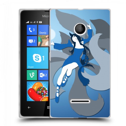 Дизайнерский пластиковый чехол для Microsoft Lumia 435 League of Legends