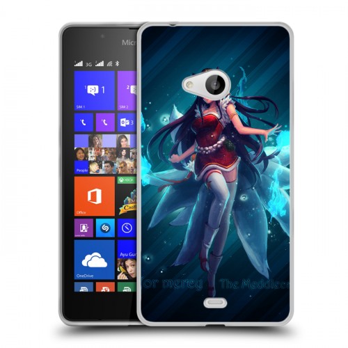 Дизайнерский пластиковый чехол для Microsoft Lumia 540 League of Legends