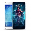 Дизайнерский пластиковый чехол для Samsung Galaxy A8 League of Legends