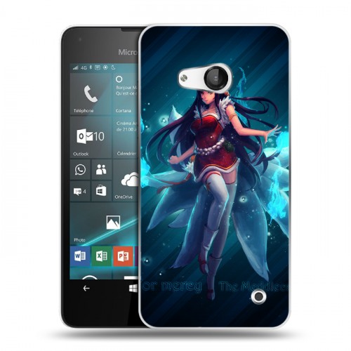 Дизайнерский пластиковый чехол для Microsoft Lumia 550 League of Legends