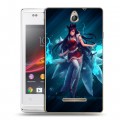 Дизайнерский пластиковый чехол для Sony Xperia E League of Legends