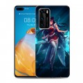 Дизайнерский пластиковый чехол для Huawei P40 League of Legends