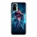 Дизайнерский силиконовый чехол для Xiaomi RedMi Note 10 League of Legends