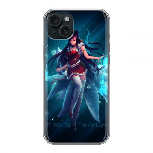 Дизайнерский силиконовый чехол для Iphone 15 Plus League of Legends