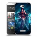 Дизайнерский пластиковый чехол для HTC Desire 616 League of Legends