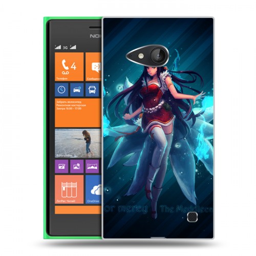 Дизайнерский пластиковый чехол для Nokia Lumia 730/735 League of Legends