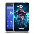 Дизайнерский пластиковый чехол для Sony Xperia E4g League of Legends