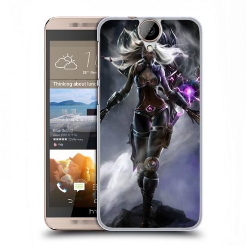 Дизайнерский пластиковый чехол для HTC One E9+ League of Legends