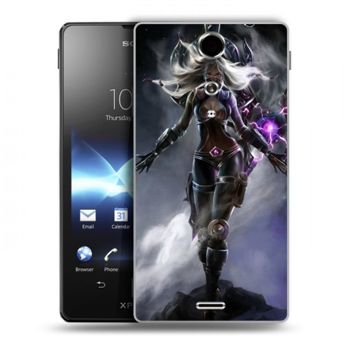 Дизайнерский пластиковый чехол для Sony Xperia TX League of Legends