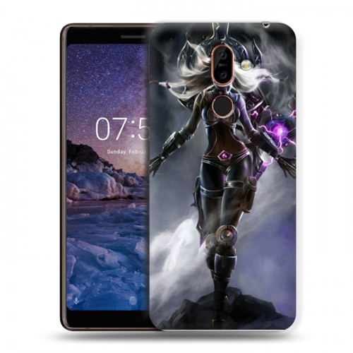 Дизайнерский пластиковый чехол для Nokia 7 Plus League of Legends