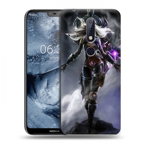 Дизайнерский пластиковый чехол для Nokia 6.1 Plus League of Legends