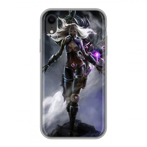 Дизайнерский пластиковый чехол для Iphone Xr League of Legends