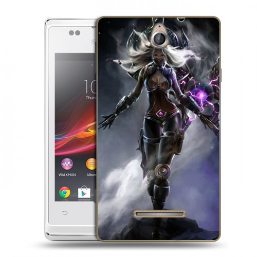 Дизайнерский пластиковый чехол для Sony Xperia E League of Legends