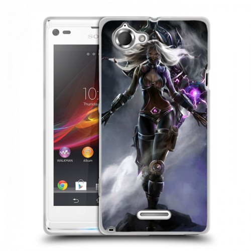 Дизайнерский пластиковый чехол для Sony Xperia L League of Legends