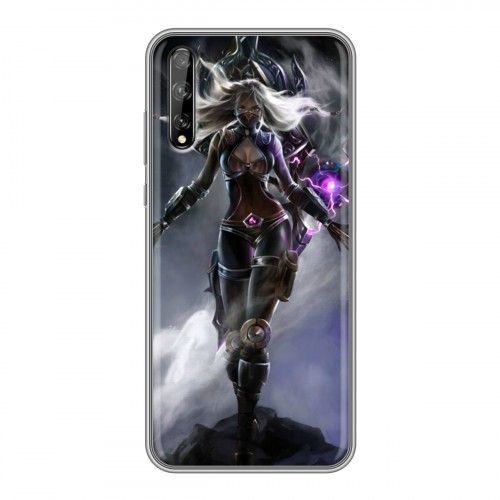 Дизайнерский силиконовый чехол для Huawei Y8p League of Legends