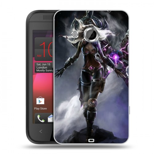 Дизайнерский пластиковый чехол для HTC Desire 200 League of Legends