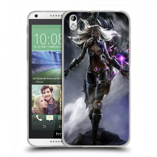 Дизайнерский пластиковый чехол для HTC Desire 816 League of Legends