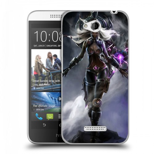 Дизайнерский пластиковый чехол для HTC Desire 616 League of Legends