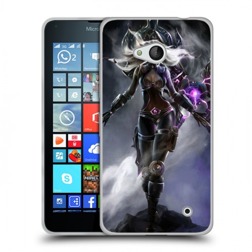 Дизайнерский пластиковый чехол для Microsoft Lumia 640 League of Legends