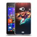 Дизайнерский пластиковый чехол для Microsoft Lumia 540 League of Legends