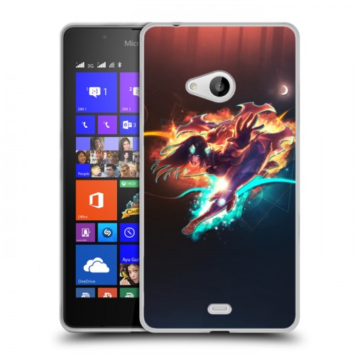 Дизайнерский пластиковый чехол для Microsoft Lumia 540 League of Legends