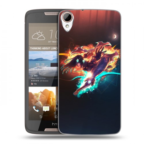 Дизайнерский пластиковый чехол для HTC Desire 828 League of Legends